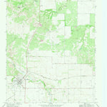 United States Geological Survey Roaring Springs, TX (1968, 24000-Scale) digital map