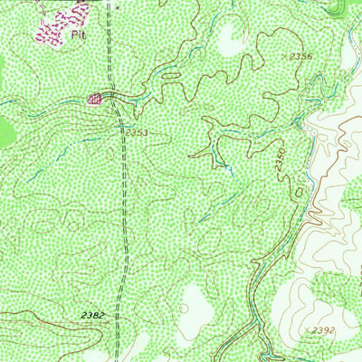 United States Geological Survey Roaring Springs, TX (1968, 24000-Scale) digital map