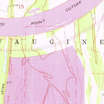 United States Geological Survey Rob Roy, AR (1964, 24000-Scale) digital map