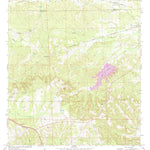 United States Geological Survey Roba, AL (1973, 24000-Scale) digital map