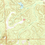 United States Geological Survey Roba, AL (1973, 24000-Scale) digital map