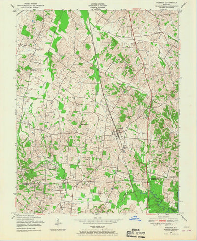 United States Geological Survey Robards, KY (1949, 24000-Scale) digital map