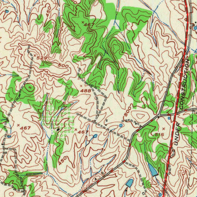 United States Geological Survey Robards, KY (1949, 24000-Scale) digital map