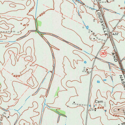 United States Geological Survey Robards, KY (1969, 24000-Scale) digital map