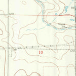 United States Geological Survey Robb Draw, WY-NE (1960, 24000-Scale) digital map