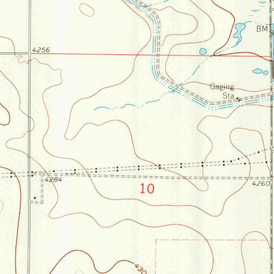 United States Geological Survey Robb Draw, WY-NE (1960, 24000-Scale) digital map