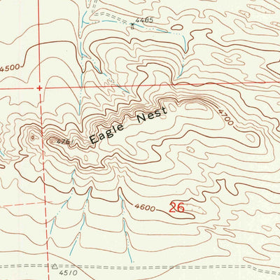 United States Geological Survey Robb Draw, WY-NE (1960, 24000-Scale) digital map