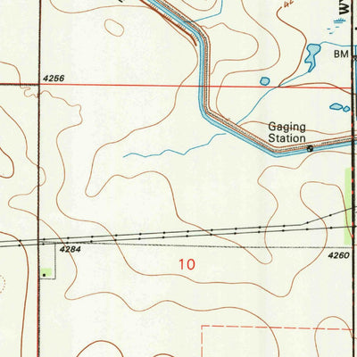 United States Geological Survey Robb Draw, WY-NE (1990, 24000-Scale) digital map