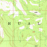 United States Geological Survey Robbers Roost Canyon, AZ (1980, 24000-Scale) digital map