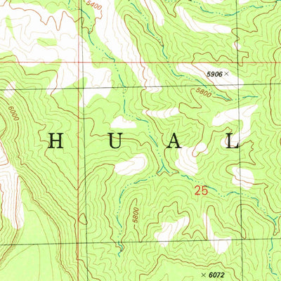 United States Geological Survey Robbers Roost Canyon, AZ (1980, 24000-Scale) digital map