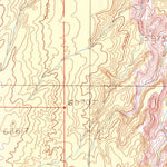 United States Geological Survey Robbers Roost Flats, UT (1986, 24000-Scale) digital map