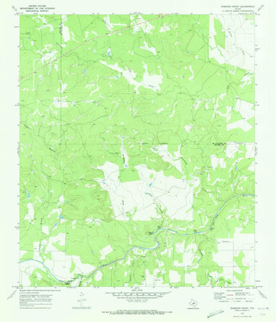 United States Geological Survey Robbers Roost, TX (1970, 24000-Scale) digital map