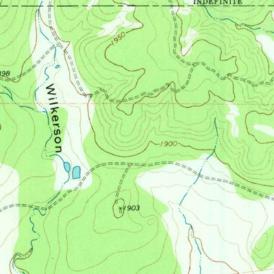 United States Geological Survey Robbers Roost, TX (1970, 24000-Scale) digital map
