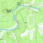 United States Geological Survey Robbers Roost, TX (1970, 24000-Scale) digital map