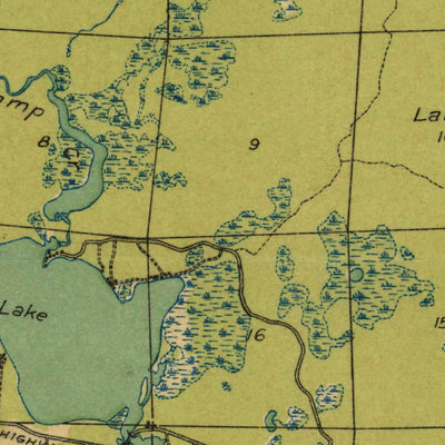 United States Geological Survey Robbins, WI (1930, 48000-Scale) digital map
