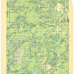 United States Geological Survey Robbins, WI (1945, 48000-Scale) digital map