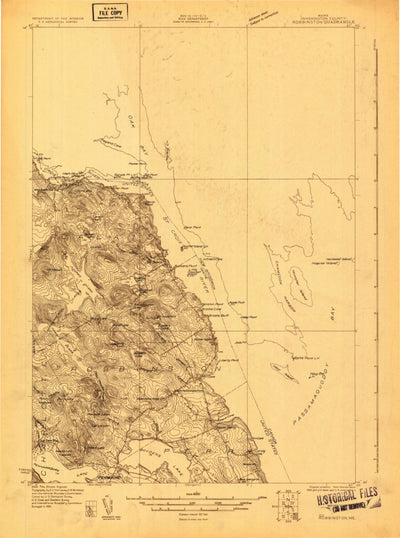 United States Geological Survey Robbinston, ME (1929, 48000-Scale) digital map