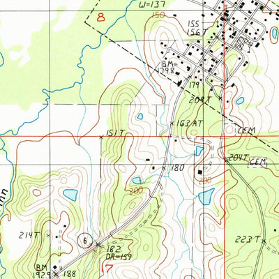 United States Geological Survey Robeline, LA (1988, 24000-Scale) digital map