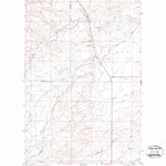 United States Geological Survey Robere, MT (1968, 24000-Scale) digital map