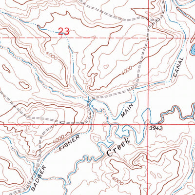 United States Geological Survey Robere, MT (1968, 24000-Scale) digital map