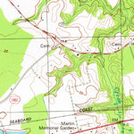 United States Geological Survey Robersonville East, NC (1981, 24000-Scale) digital map