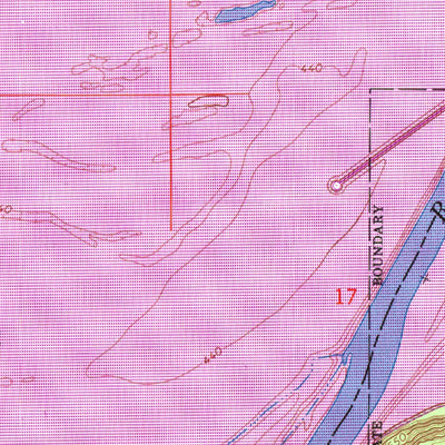 United States Geological Survey Robert S Kerr Dam, OK (1967, 24000-Scale) digital map