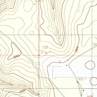 United States Geological Survey Roberts, AL (1982, 24000-Scale) digital map