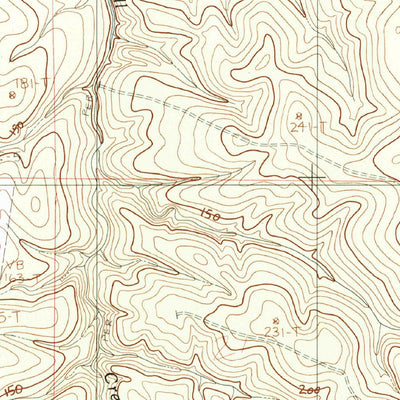 United States Geological Survey Roberts, AL (1982, 24000-Scale) digital map