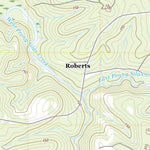 United States Geological Survey Roberts, AL (2020, 24000-Scale) digital map
