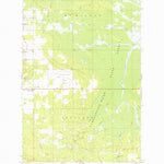 United States Geological Survey Roberts Corner, MI (1973, 24000-Scale) digital map