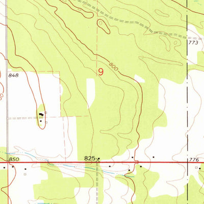 United States Geological Survey Roberts Corner, MI (1973, 24000-Scale) digital map