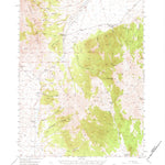 United States Geological Survey Roberts Creek Mountain, NV (1949, 62500-Scale) digital map