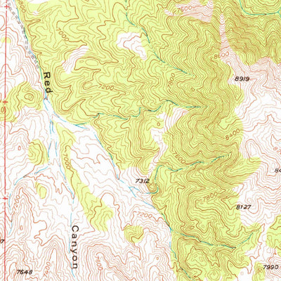 United States Geological Survey Roberts Creek Mountain, NV (1949, 62500-Scale) digital map