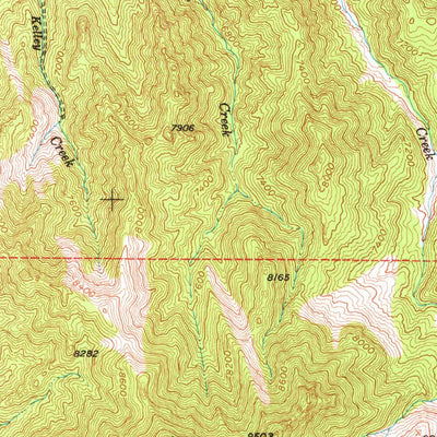 United States Geological Survey Roberts Creek Mountain, NV (1949, 62500-Scale) digital map