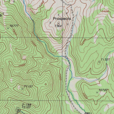 United States Geological Survey Roberts Creek Mountain, NV (1986, 24000-Scale) digital map