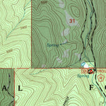 United States Geological Survey Roberts Creek, OR (1996, 24000-Scale) digital map