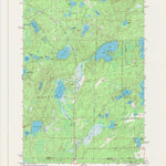 United States Geological Survey Roberts Lake, WI (1973, 24000-Scale) digital map