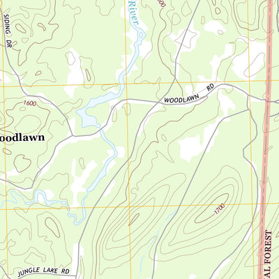 United States Geological Survey Roberts Lake, WI (2013, 24000-Scale) digital map