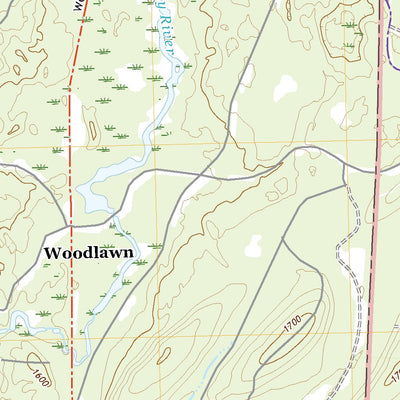 United States Geological Survey Roberts Lake, WI (2022, 24000-Scale) digital map