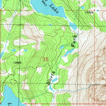 United States Geological Survey Roberts Mountain, WY (1981, 24000-Scale) digital map