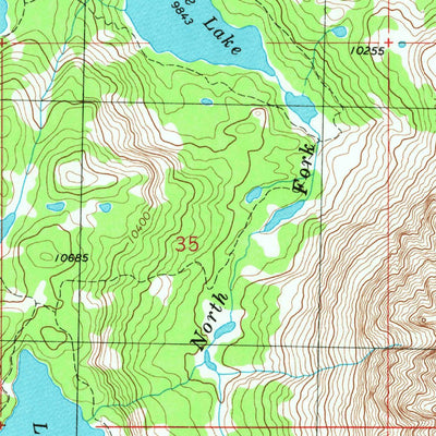 United States Geological Survey Roberts Mountain, WY (1981, 24000-Scale) digital map