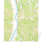 United States Geological Survey Robertsburg, WV (1958, 24000-Scale) digital map