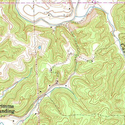 United States Geological Survey Robertsburg, WV (1958, 24000-Scale) digital map