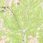 United States Geological Survey Robertsburg, WV (1958, 24000-Scale) digital map