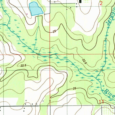 United States Geological Survey Robertsdale, AL (1980, 24000-Scale) digital map