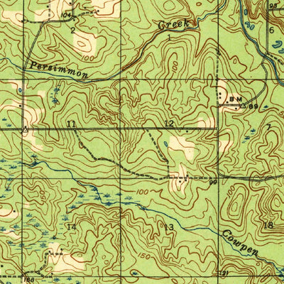 United States Geological Survey Robertsdale, AL-FL (1943, 62500-Scale) digital map