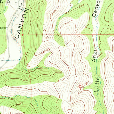 United States Geological Survey Robertson Canyon, NM (1963, 24000-Scale) digital map