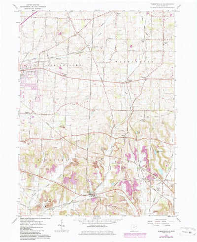 United States Geological Survey Robertsville, OH (1960, 24000-Scale) digital map