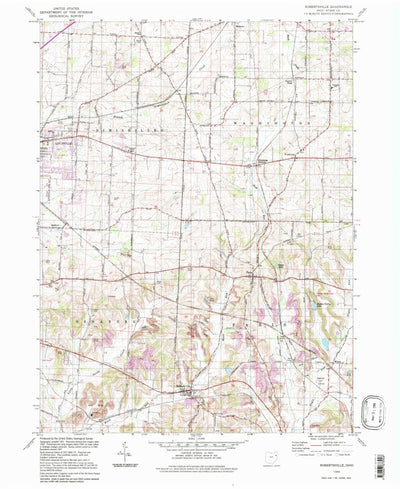 United States Geological Survey Robertsville, OH (1994, 24000-Scale) digital map