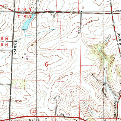 United States Geological Survey Robertsville, OH (1994, 24000-Scale) digital map